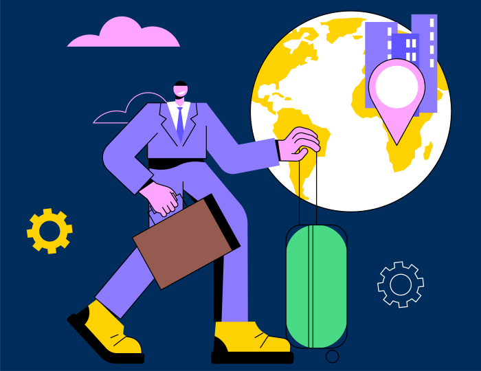 Business trip itinerary